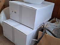 2x waskom, ovaal wit - afbeelding 4 van  5