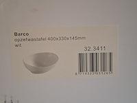 2x waskom, ovaal wit - afbeelding 5 van  5