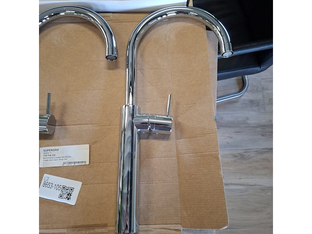 2x waskomkraan supergrif, serie t1, chroom - afbeelding 2 van  6