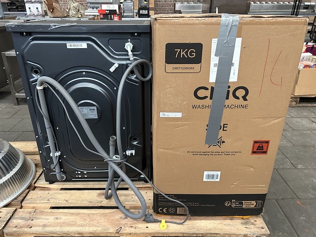 2x wasmachine 7 kg ai smart energieklasse a, chiq, cw07123863ax - afbeelding 2 van  8