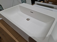 2x wastafel, mat wit - afbeelding 5 van  8