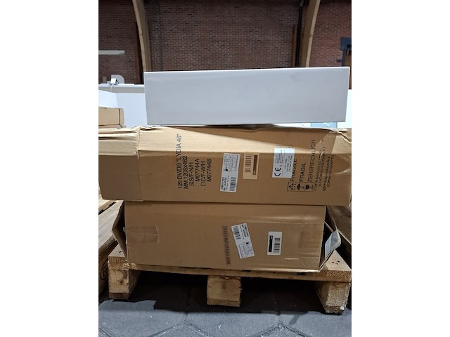 2x wastafel, mat wit - afbeelding 7 van  8