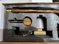 2x wastafelkraan inbouw, brons - afbeelding 3 van  4