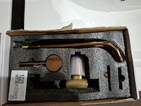 2x wastafelkraan inbouw, brons - afbeelding 4 van  4