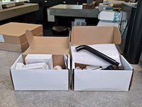 2x wastafelkraan, inbouw, zwart - afbeelding 1 van  4