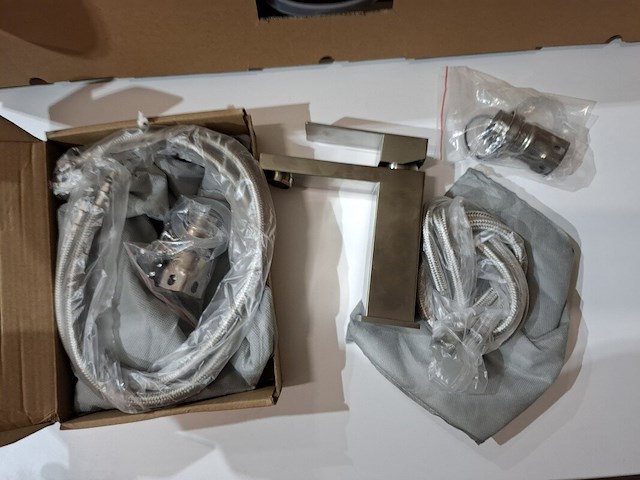 2x wastafelkraan rvs - afbeelding 5 van  5