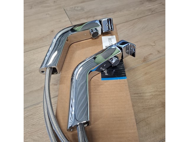 2x wastafelkraan supergrif, chroom - afbeelding 1 van  6