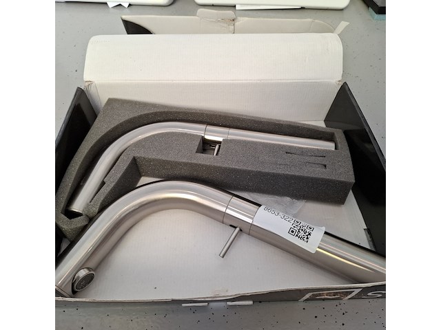 2x wastafelkraan supergrif, d38, geborsteld nickel - afbeelding 1 van  6