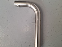 2x wastafelkraan supergrif, d38, geborsteld nickel - afbeelding 2 van  6