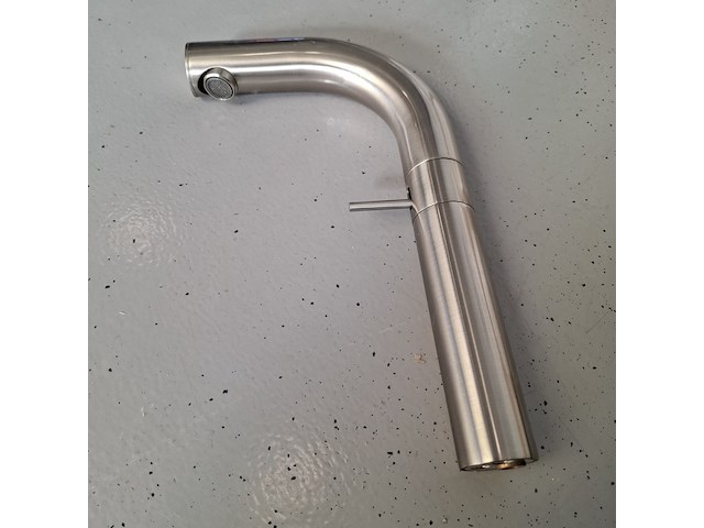 2x wastafelkraan supergrif, d38, geborsteld nickel - afbeelding 3 van  6