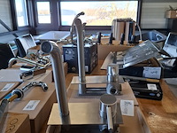 2x wastafelkraan ta design, rvs geborsteld - afbeelding 2 van  8