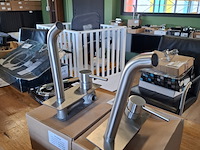 2x wastafelkraan ta design, rvs geborsteld - afbeelding 3 van  8