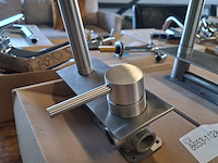 2x wastafelkraan ta design, rvs geborsteld - afbeelding 5 van  8