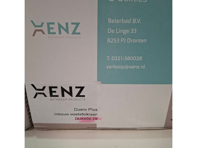 2x wastafelkraan xenz, duero plus, mat zwart - afbeelding 6 van  6