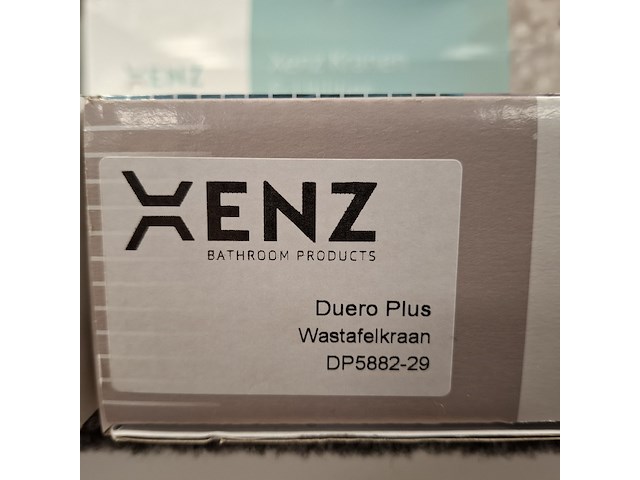 2x wastafelkraan, xenz, duero plus, mat zwart - afbeelding 5 van  6