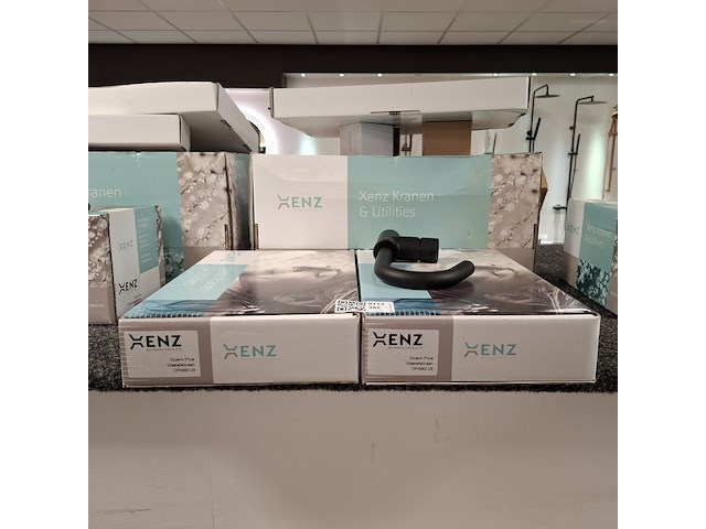 2x wastafelkraan, xenz, duero plus, mat zwart - afbeelding 6 van  6