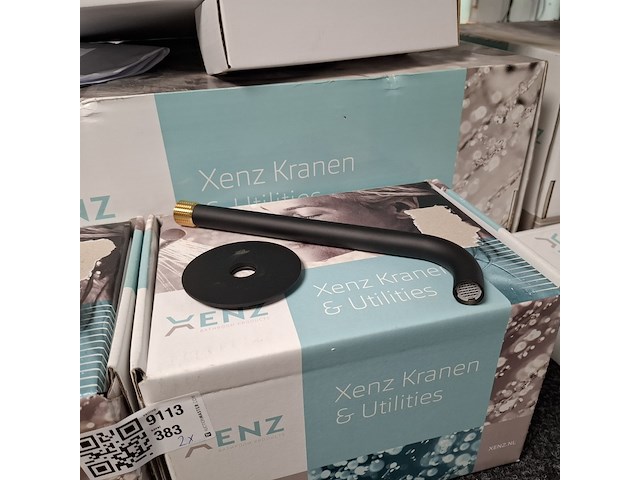 2x wastafelkraan, xenz, duero plus, mat zwart - afbeelding 5 van  7