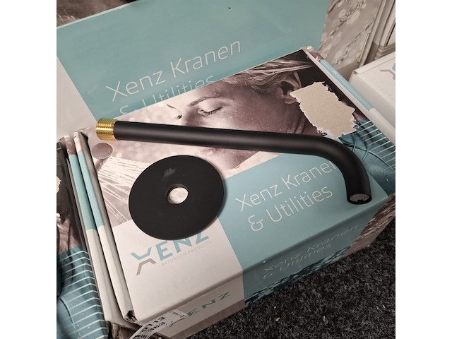 2x wastafelkraan, xenz, duero plus, mat zwart - afbeelding 6 van  7