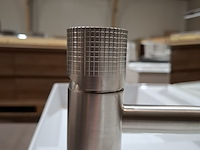 2x wastafelkraan xenz, esla, rvs geborsteld - afbeelding 3 van  5