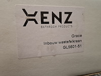 2x wastafelkraan, xenz, grace, chroom - afbeelding 7 van  7