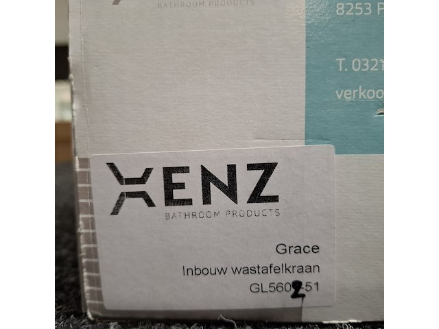 2x wastafelkraan, xenz, grace, chroom - afbeelding 7 van  7