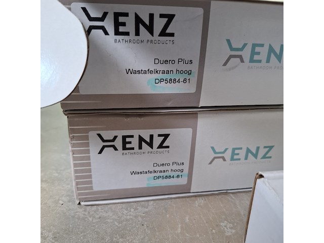2x wastafelkraan, xenz, hoog model - afbeelding 5 van  5