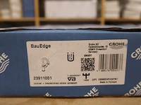 2x wastafelmengkraan grohe, bauedge l-size, chroom - afbeelding 2 van  7