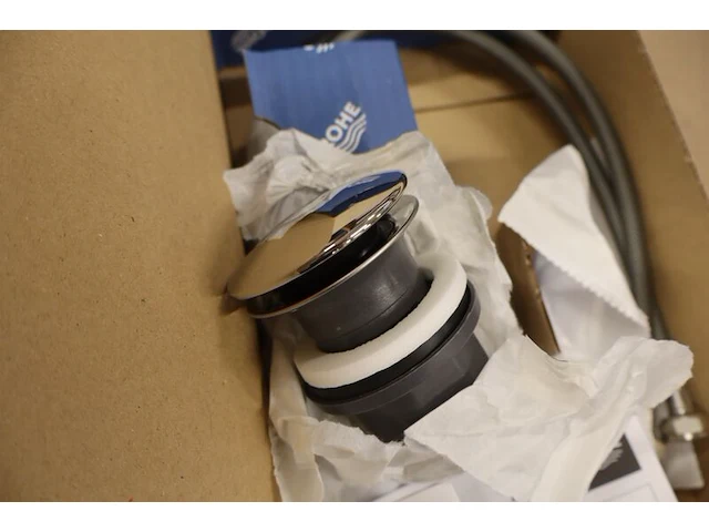 2x wastafelmengkraan grohe, bauedge l-size, chroom - afbeelding 4 van  7