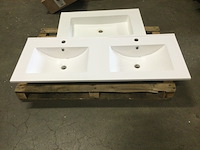 2x wastafels wit, verschillend aloni, beta80z, wit - afbeelding 1 van  4