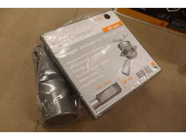 2x waterdichtingsset met doucheput schönox + easy drain - afbeelding 9 van  11