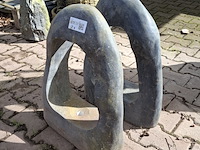 2x waterornament natuursteen - afbeelding 3 van  8