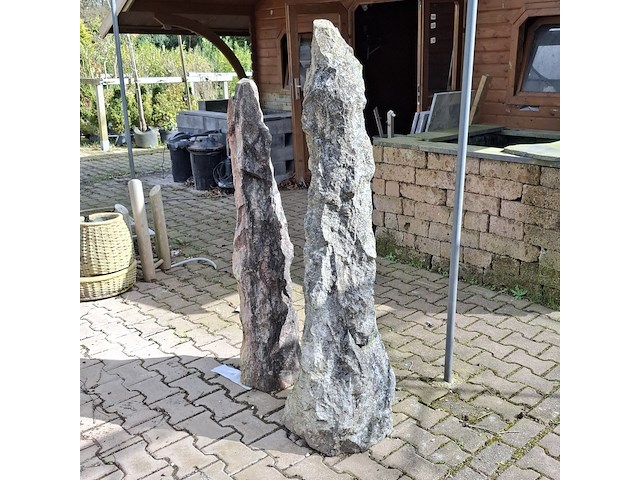 2x waterornament natuursteen - afbeelding 3 van  8