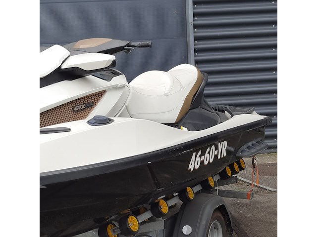 2x waterscooter op dubbele pega jd1350 stallingstrailer, seadoo, gtx limited - afbeelding 19 van  68
