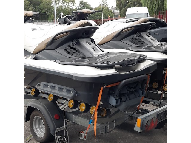 2x waterscooter op dubbele pega jd1350 stallingstrailer, seadoo, gtx limited - afbeelding 25 van  68