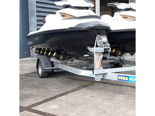 2x waterscooter op dubbele pega jd1350 stallingstrailer, seadoo, gtx limited - afbeelding 57 van  68