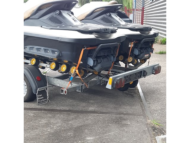2x waterscooter op dubbele pega jd1350 stallingstrailer, seadoo, gtx limited - afbeelding 62 van  68