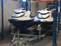 2x waterscooter op dubbele pega stallingstrailer, seadoo, gtx limited - afbeelding 49 van  56