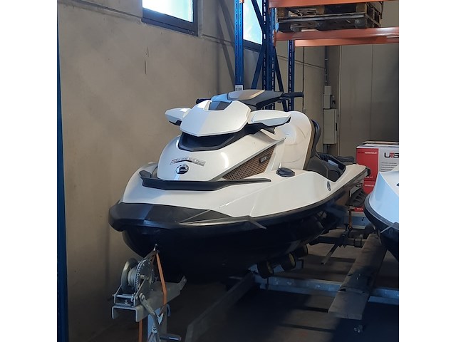 2x waterscooter op dubbele pega stallingstrailer, seadoo, gtx limited - afbeelding 54 van  56