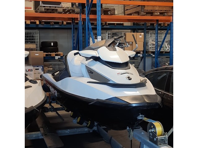 2x waterscooter op dubbele pega stallingstrailer, seadoo, gtx limited - afbeelding 55 van  56
