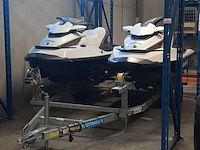2x waterscooters op duo-trailer, seadoo, gtx limited 260 is - afbeelding 23 van  57