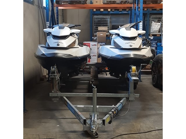 2x waterscooters op duo-trailer, seadoo, gtx limited 260 is - afbeelding 41 van  57