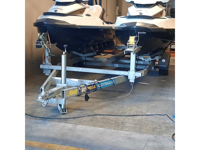 2x waterscooters op duo-trailer, seadoo, gtx limited 260 is - afbeelding 47 van  57