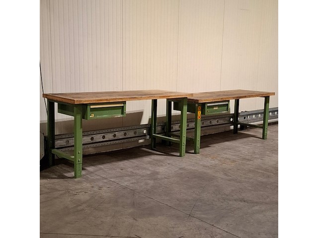2x werkbank - afbeelding 1 van  9