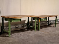 2x werkbank