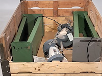 2x werkbankslijper op kolom, quantum, qsm 200