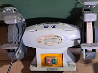 2x werkbankslijper op kolom, quantum, qsm 200 - afbeelding 3 van  8