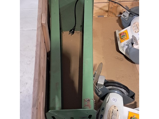 2x werkbankslijper op kolom, quantum, qsm 200 - afbeelding 8 van  8