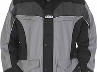 2x werkjas / parka voor in de zomer, hydrowear, zwart / grijs, mt s - afbeelding 2 van  2