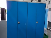 2x werkplaatskast rokis