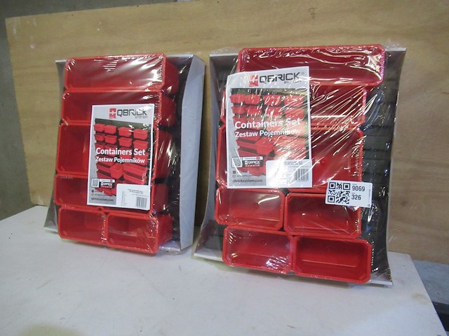 2x werkplaatswand qbrick pro - afbeelding 1 van  2